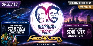 Discovery Panel auf der FedCon 34: Samstagabend wird gequizzt, Sonntagmittag wird gerettet