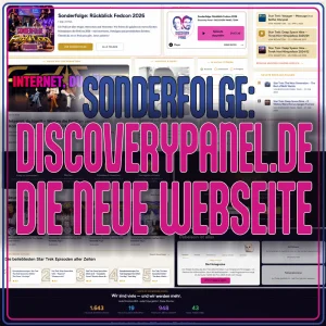 Sonderfolge: discoverypanel.de - Die neue Website