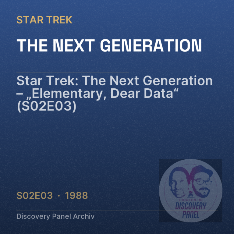 Star Trek: The Next Generation – „Elementary, Dear Data“ (S02E03)